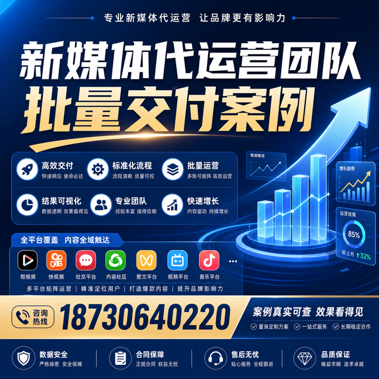 盐城代运营公司多客户账号批量高效交付案例